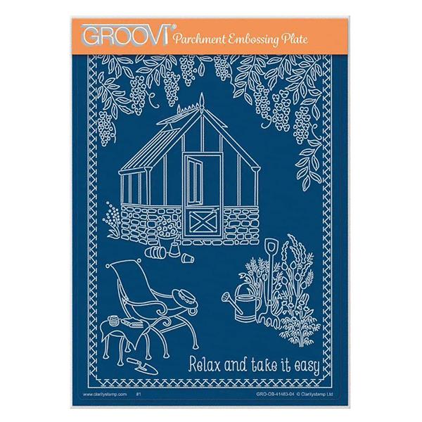 Groovi In The Garden with Linda Williams A5 Plate - Choose 1 - 770617