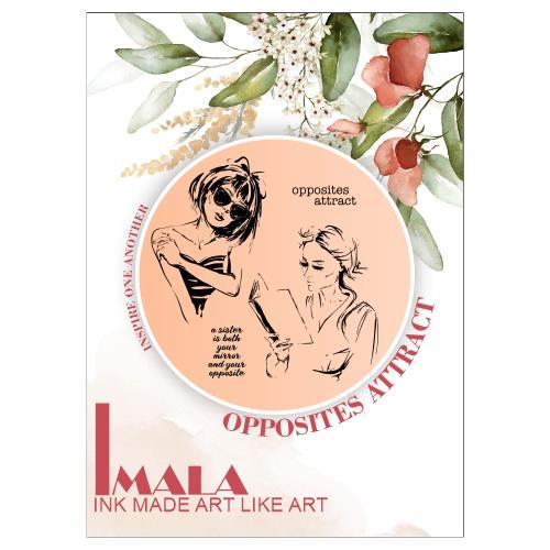 IMALA A5 Stamp Opposites Attract  - 4 Stamps - 770837