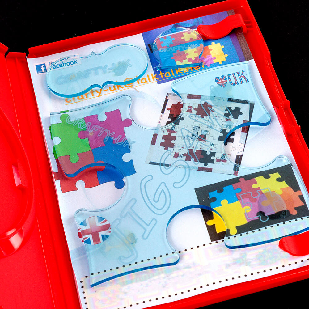 Crafty UK Jigsaw Template Set