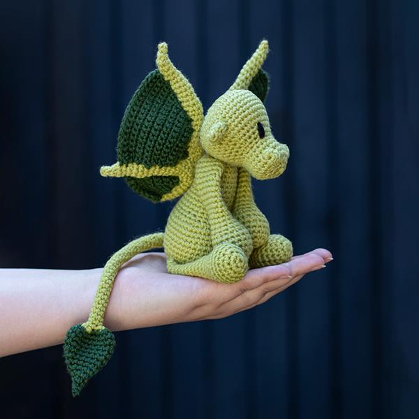 Toft Animal Crochet Kit-George The Dragon - fibre space