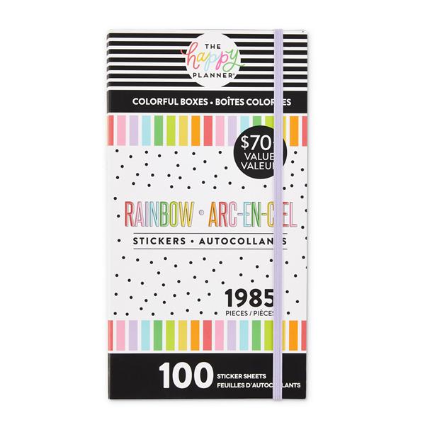 The Happy Planner 100 Sheet Sticker Value Bumper Pack - Colourful - 774879