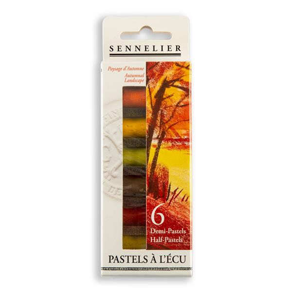 Sennelier 1/2 Soft Pastels - 6 Sticks - 775140