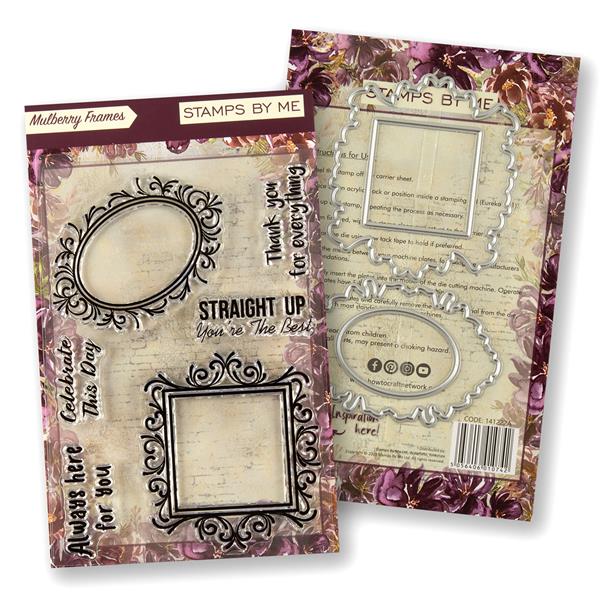 Stamps By Me A6 Stamp & Die Set - Mulberry Frames - 775780
