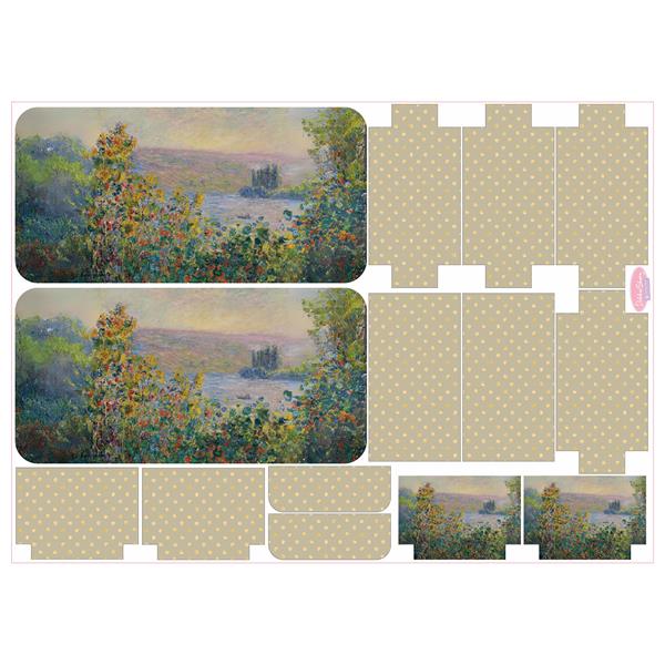 Daisy Lane By Debbie Shore Monet Fabric Panel 103x79cm - 777007
