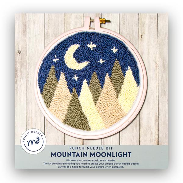 My Punch Needle Mountain Moonlight Kit - 777542
