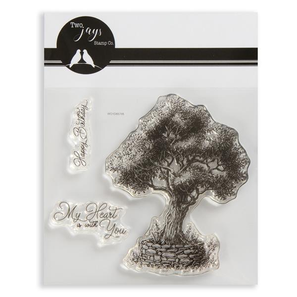 Two Jays Clear Stamp 254 - Janes Tree - 777612