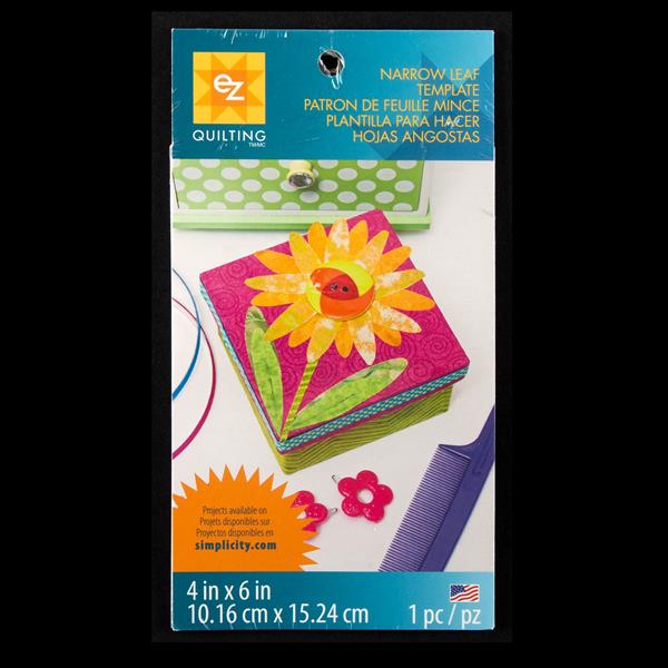 7″ Border Flower & Leaf – EZ Mark Stencils – Quilt Stencils