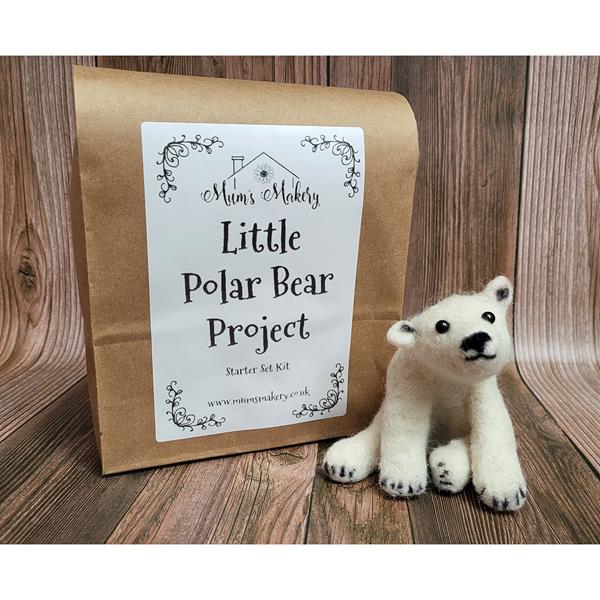 Mum's Makery Polar Bear Quick Starter Kit - Includes: Foam, Flatm - 785326