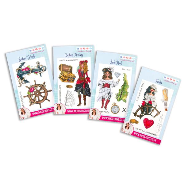 JMC Swashbuckling Sweethearts Stamp Collection - 23 Stamps - 785839