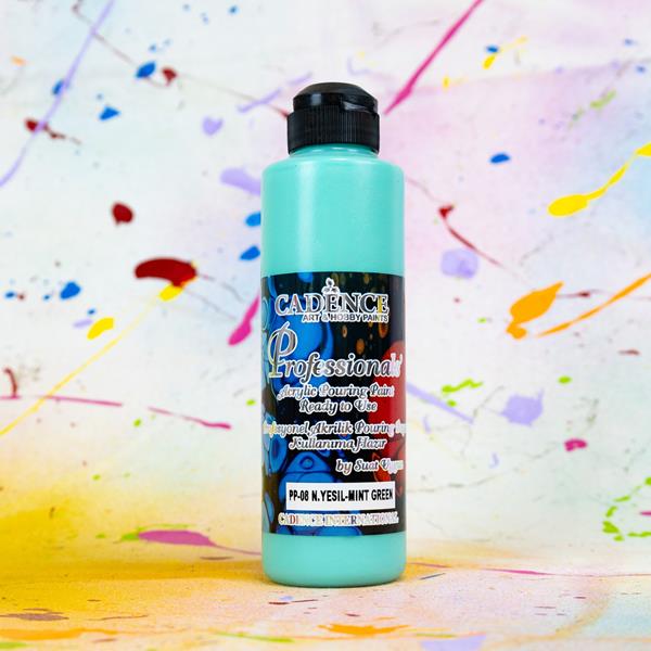 Cadence Pro Acrylic Pouring Paint - Mint Green - 250ml - 793040