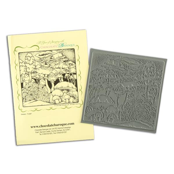 Chocolate Baroque October Year of Stamping (YOS) Square Unmounted - 793551