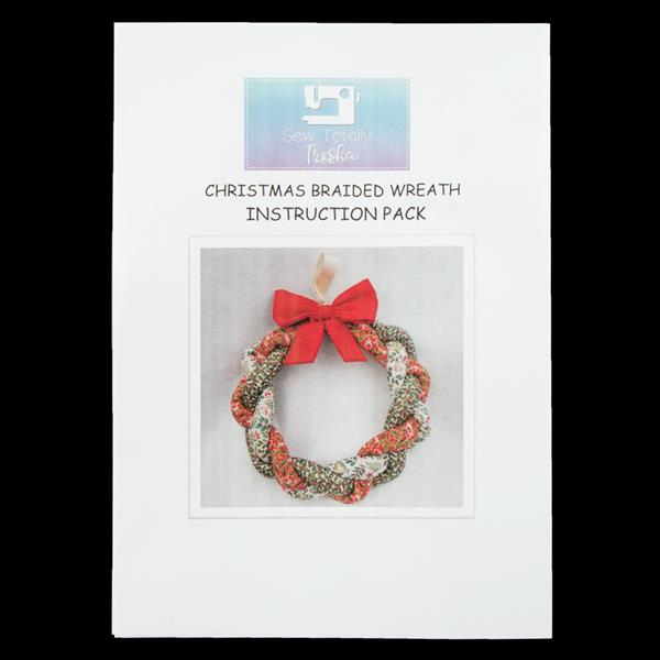Sew Totally Trisha Christmas Braided Wreath Instruction Pack - 798185