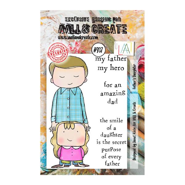 AALL & Create Janet Klein A7 Stamp Set - Father’s Daughter - 4 St - 800980