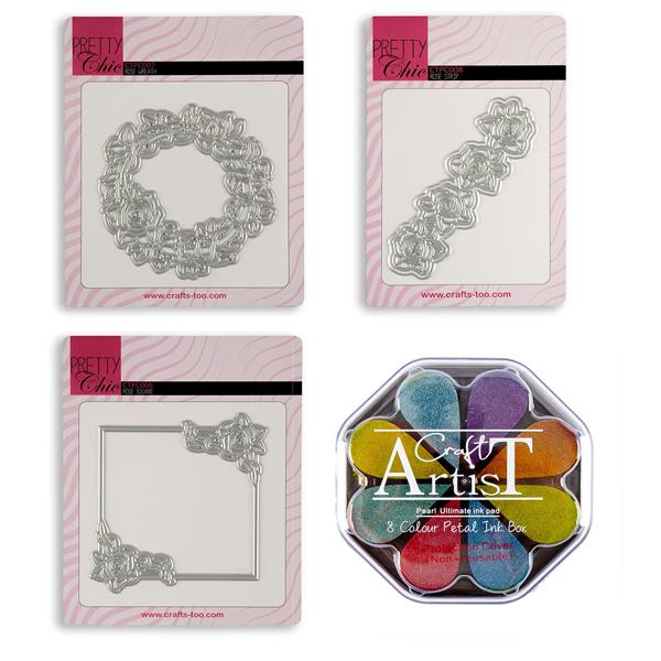 Pretty Chic Die Sets 6, 7, 8, 9 & 10 - Chic Rose Collection with  - 801155