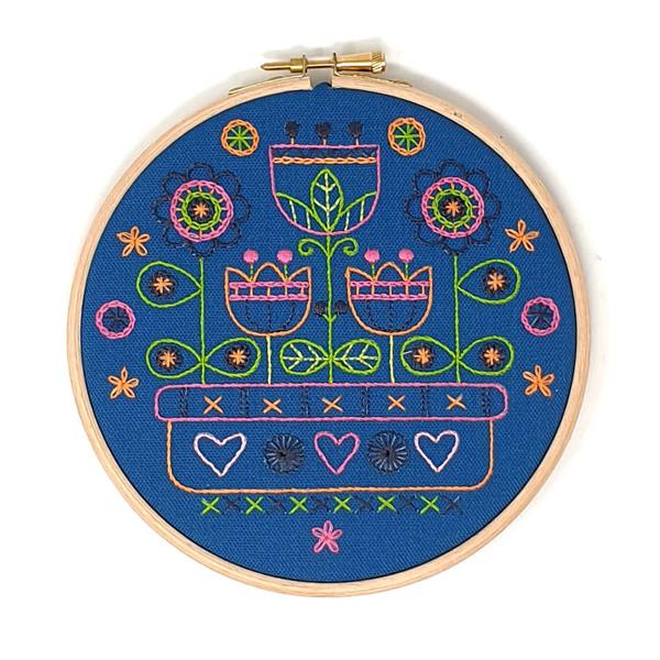 My Embroidery Durene Jones Floral Delight Kit - 803508