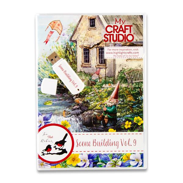 My Craft Studio Scene Building & Digi Stamps USB - Vol.9 - 803700