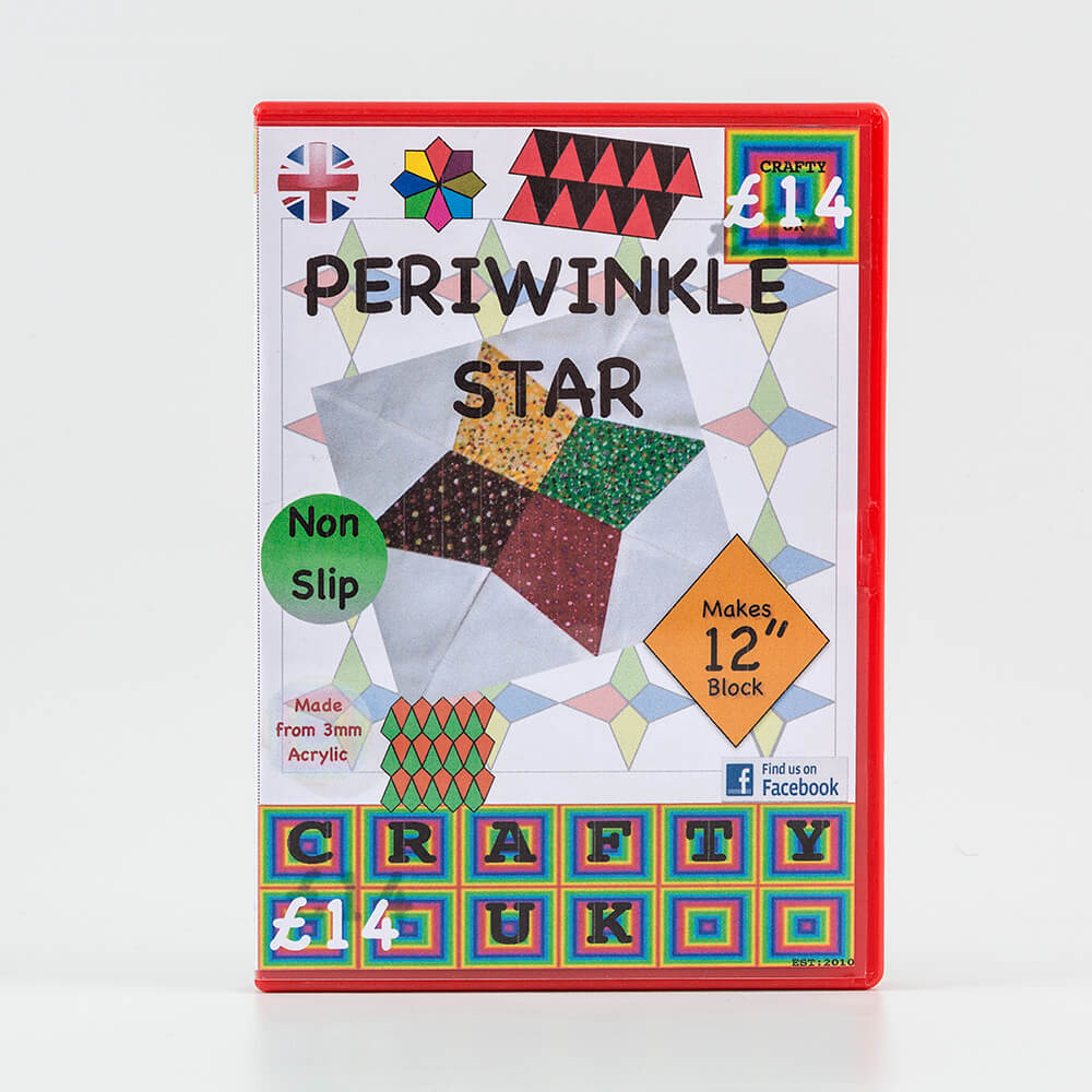 Crafty UK Periwinkle Star Template - 806758