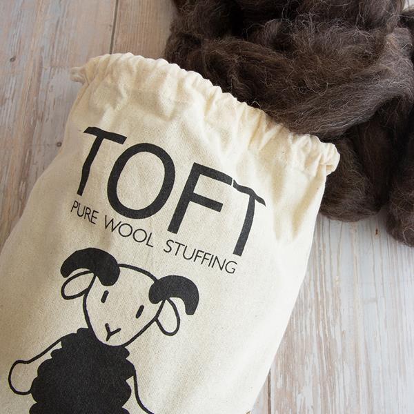 TOFT Pure Wool Toy Stuffing - Dark - 811709