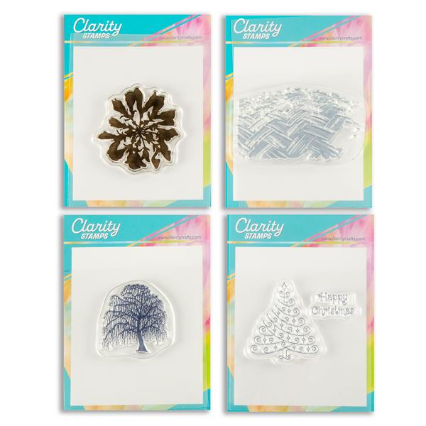 Clarity Crafts Super Saver - Silhouettes A6 Stamp Quartet - 815344