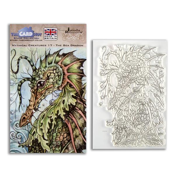 The Card Hut - Linda Ravenscroft: The Sea Dragon A6 Stamp - 815852