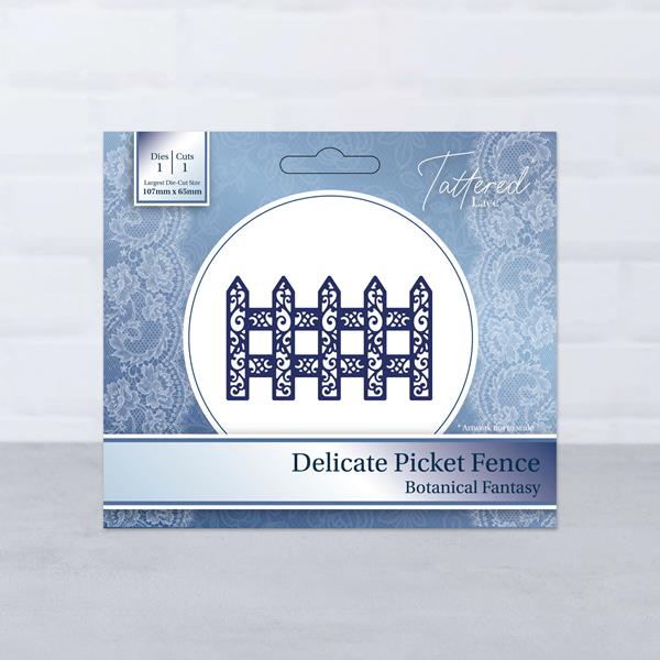 Tattered Lace Delicate Picket Fence Die - 816182