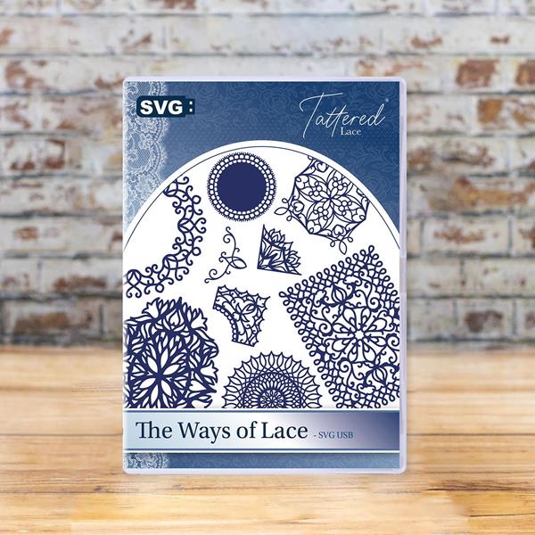 Tattered Lace The Ways of Lace SVG USB - 817528