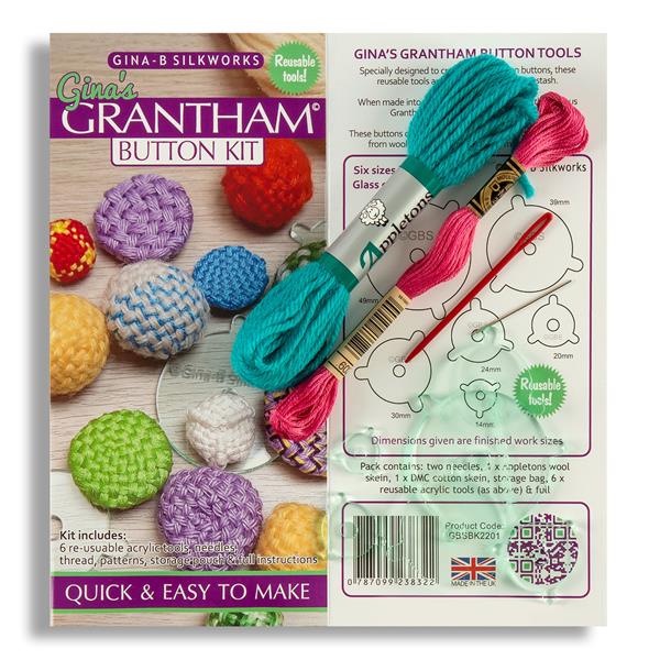 Gina-B Silkworks Gina's Grantham Button Kit - 818309