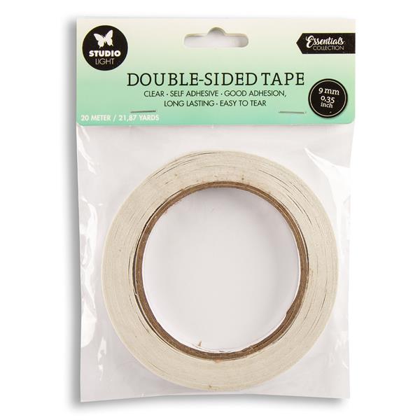Studio Light Essentials 3 x Double Sided Adhesive Tapes - 9mm x 2 - 822232