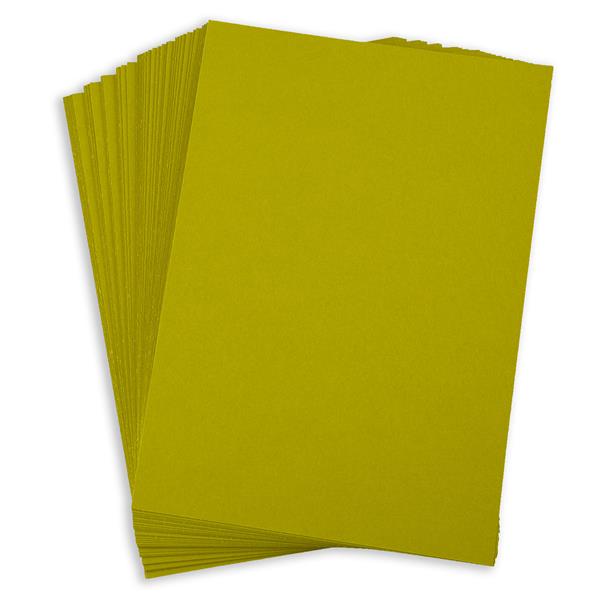 Jellybean A4 Olive Card - 80 Sheets - 300gsm - 826501