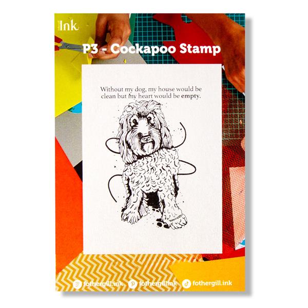 Fothergill Ink A6 Stamp Set - Cockapoo - 1 Stamp - 832425