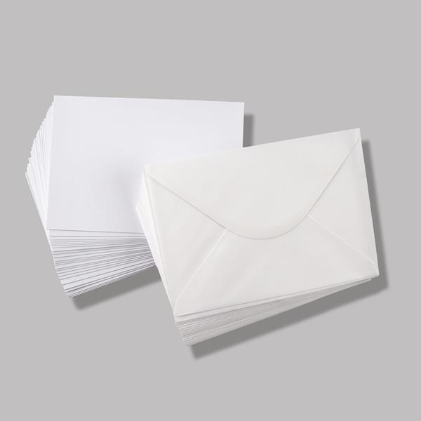 The Paper Boutique Pack of 25 A5 Landscape Cards & Envelopes - 30 - 837079