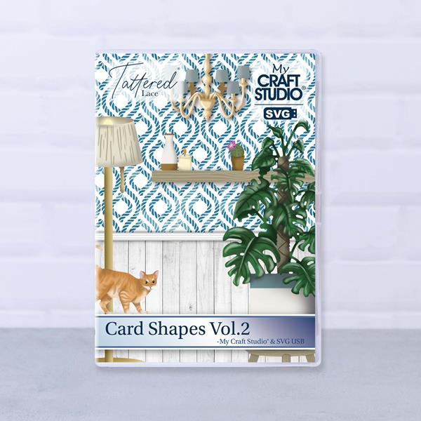 Tattered Lace Cardshapes Vol. 2 SVG & MCS USB - 842338