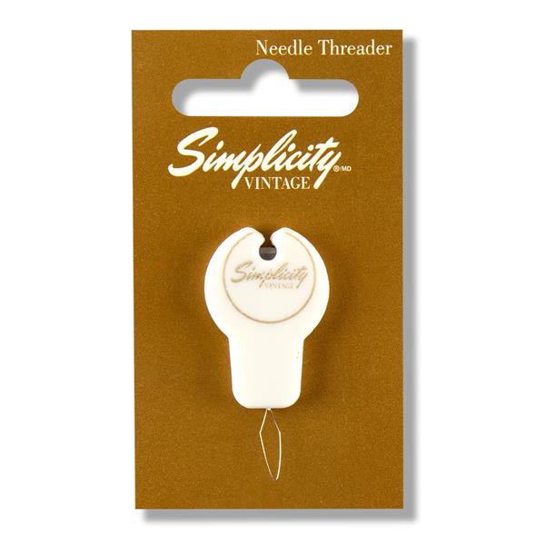 Simplicity Vintage Cream Needle Threader - 847356