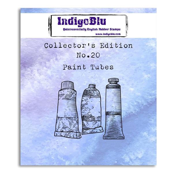 IndigoBlu Collectors Edition Stamp No. 20 - Paint Tubes - 849375