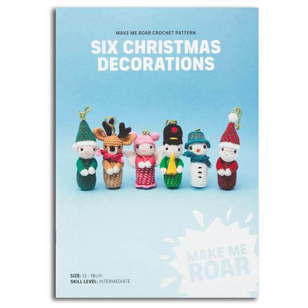 Make Me Roar Christmas Decorations Crochet Pattern - 849525