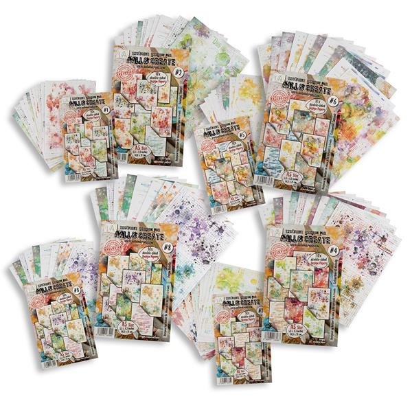 AALL & Create Paper Pack Complete Collection - 8 x Packs - 852560