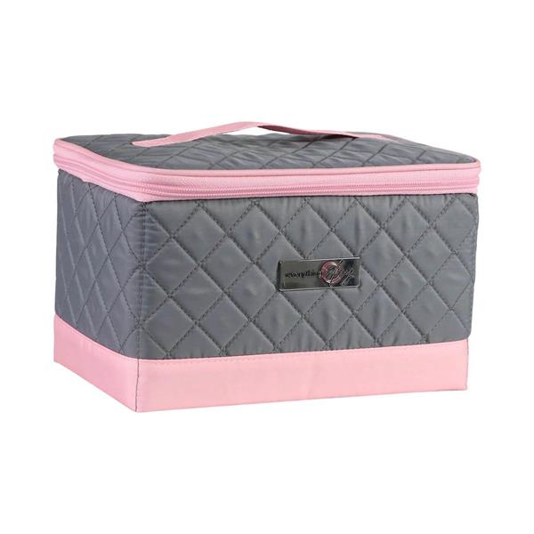 Everything Mary Grey & Pink Sewing Box - 853030