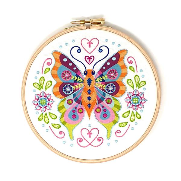 My Embroidery Durene Jones Butterfly Kit - 855248