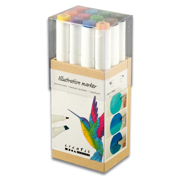 Illustration Marker (12-Marker Set)