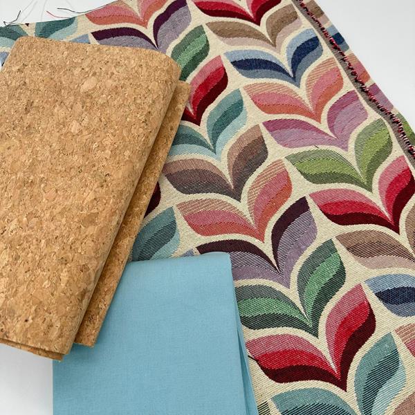 Natasha Makes Tapestry Fabric Trio - 1/2m Silhouette, 1/2m Misty  - 860905