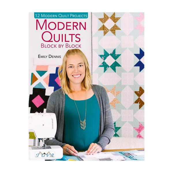 Modern Quilts Block by Block - 12 Modern Quilt Projects by Emily  - 865392