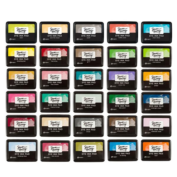Simon Hurley Create - Complete Dye Ink Pad Collection - 30 Colour - 868899