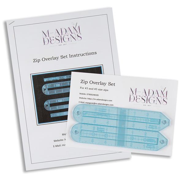 M-Adam Designs Zip Overlay Sets with Instructions - 874481