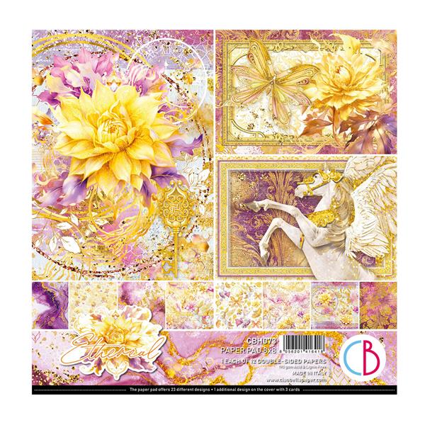 Ciao Bella Ethereal 8x8" Paper Pad - 12 Sheets - 874912