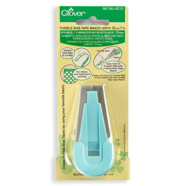 Clover 25mm Fusible Bias Tape Makers - 875004