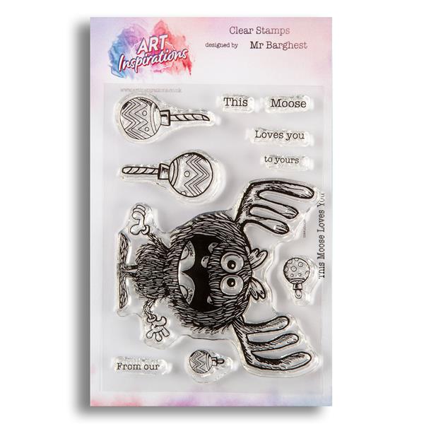 Art Inspirations with Mr Barghest A7 Stamp Set - This Moose Loves - 875277