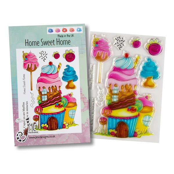 JMC Home Sweet Home A5 Stamp Set - 9 Stamps - 877995