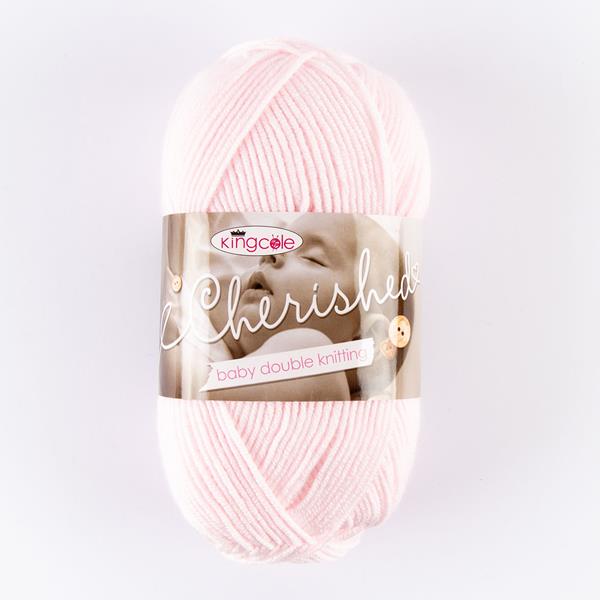 King Cole Baby Pink Cherished DK Yarn - 100g - 100% Low Pill Acry - 880557