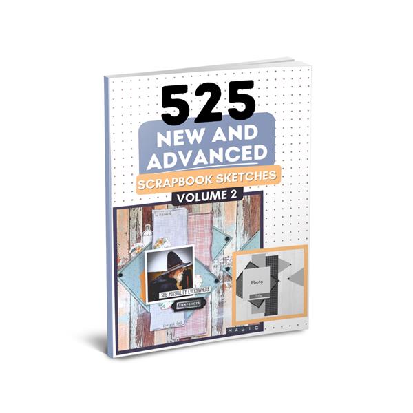 Scrapbooking Coach New and Advanced Scrapbook Sketches Book Vol 2 - 889018