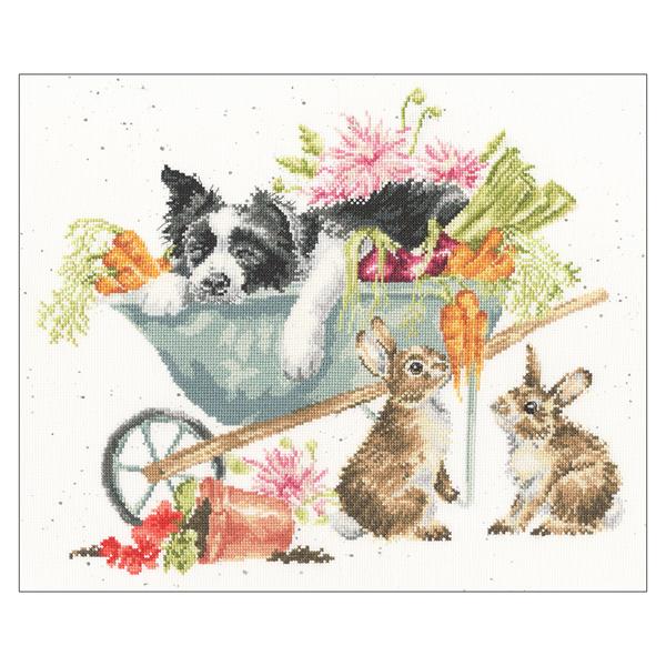 Bothy Threads Sleeping On The Job Counted Cross Stitch Kit - 34 x - 889505